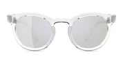 Ottica Mondello Roma - Alba Optics - 8050054517230 - ANVMA V.02 - CRYSTAL GLOSSY / VZUM F-LENS ROCKET - Tr90 - shape Panto - Crystal - EYEWEAR - SUNGLASSES - Unisex,Uomo,Donna,Women,Men - lens Grey - Made In Italy