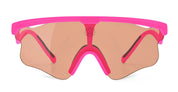 Ottica Mondello Roma - Alba Optics - 8050054517926 - DELTA LEI - FUCHSIA II / VZUM SALMON - Tr90 - shape Mask - pink - EYEWEAR - SUNGLASSES - Unisex,Uomo,Donna,Women,Men - lens Pink - Made In Italy