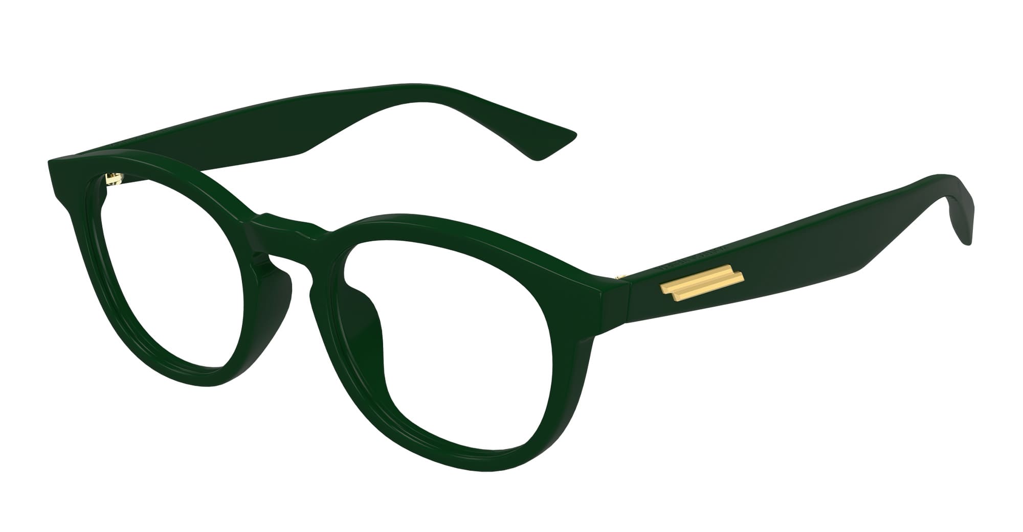  ASIAN FIT - Acetate - shape Panto - green - EYEWEAR - EYEGLASSES - Unisex,Uomo,Donna,Women,Men - lens Clear - Made In Japan