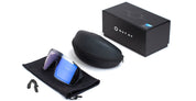 Ottica Mondello Roma - Out Of - XS140289M - Bot 3 - Black / IRID X-10 Medium - Acetate - shape Mask - Black - EYEWEAR - SUNGLASSES - Unisex,Uomo,Donna,Women,Men - lens purple - Made In Italy