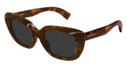 Ottica Mondello Roma - Saint Laurent - SL 857-003 - SL 857-003 - HAVANA / GREY LENS - Acetate - shape Cat-eye - Havana - EYEWEAR - SUNGLASSES - Donna,Women - lens Grey - Made In Italy