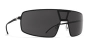 Ottica Mondello Roma - Mykita - 10300644 - MR008 MH73 - Black / Black / Super Black Lens - stainless steel - shape  - silver, black - EYEWEAR - SUNGLASSES - Unisex,Uomo,Donna,Women,Men - lens  - Made In Germany