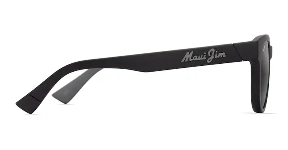 Ottica Mondello Roma - Maui Jim - MJ0668S-001 - MAOLI - MATTE BLACK / NEUTRAL GREY - nylon - shape Panto - Black - EYEWEAR - SUNGLASSES - Unisex,Uomo,Donna,Women,Men - lens Grey - Made In Japan
