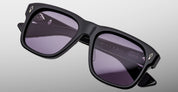 Ottica Mondello Roma - Jacques Marie Mage - JMMYV-K28 - YVES EPOXY II - FUMÉE - Acetate - shape Squared - Black - EYEWEAR - SUNGLASSES - Unisex,Uomo,Donna,Women,Men - lens Grey - Made In Japan