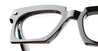 Ottica Mondello Roma - Kuboraum - KRO0J9BS000000OP - MASK J9 - BLACK SHINE - Acetate - shape  - Black - EYEWEAR - SUNGLASSES - Donna,Women - lens  - Made In Italy