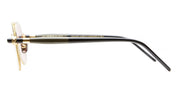 Ottica Mondello Roma - Kuboraum - KRSP75GDM00000FK - MASK P75 GDM - GOLD - metal, acetate - shape Pilot - Gold - EYEWEAR - SUNGLASSES - Unisex,Uomo,Donna,Women,Men - lens Pink - Made In Italy