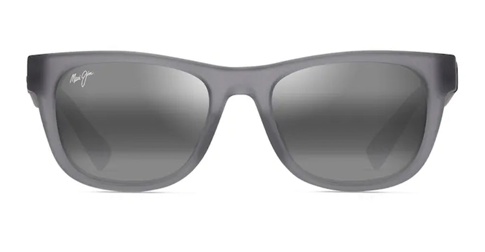 Ottica Mondello Roma - Maui Jim - MJ0687S-002 - KAULIKE - MATTE TRANSPARENT GREY / NEUTRAL GREY - nylon - shape Classic - Black - EYEWEAR - SUNGLASSES - Unisex,Uomo,Donna,Women,Men - lens Grey - Made In Japan