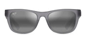 Ottica Mondello Roma - Maui Jim - MJ0687S-002 - KAULIKE - MATTE TRANSPARENT GREY / NEUTRAL GREY - nylon - shape Classic - Black - EYEWEAR - SUNGLASSES - Unisex,Uomo,Donna,Women,Men - lens Grey - Made In Japan