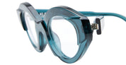 Ottica Mondello Roma - Kuboraum - KROK44RF000000OP  - MASK K44 RF - RIAN FOREST RX - Acetate - shape Cat-eye - green - EYEWEAR - EYEGLASSES - Unisex,Uomo,Donna,Women,Men - lens Clear - Made In Italy