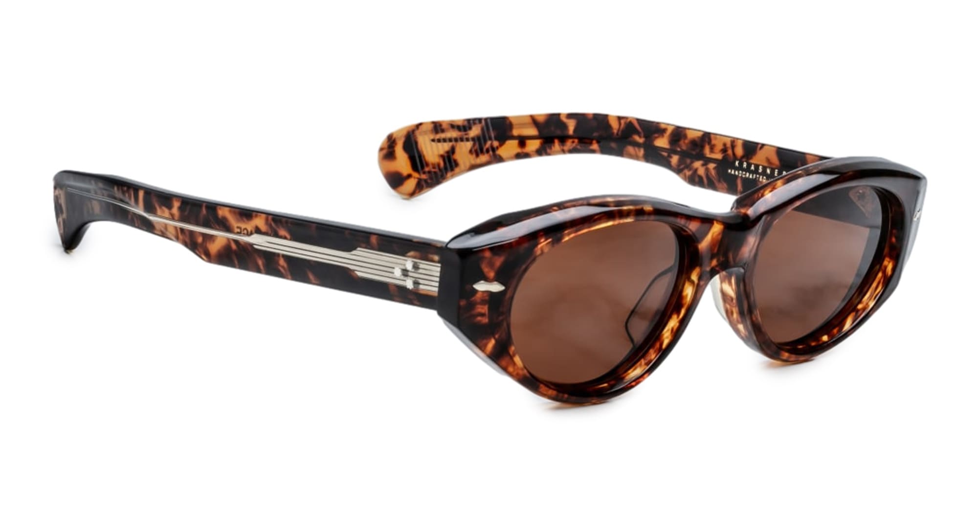 Ottica Mondello Roma - Jacques Marie Mage - JMMKR-15D - KRASNER - SAMOA - Acetate - shape Cat-eye - Tortoise - EYEWEAR - SUNGLASSES - Donna,Women - lens Brown - Made In Japan