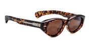 Ottica Mondello Roma - Jacques Marie Mage - JMMKR-15D - KRASNER - SAMOA - Acetate - shape Cat-eye - Tortoise - EYEWEAR - SUNGLASSES - Donna,Women - lens Brown - Made In Japan