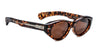 Ottica Mondello Roma - Jacques Marie Mage - JMMKR-15D - KRASNER - SAMOA - Acetate - shape Cat-eye - Tortoise - EYEWEAR - SUNGLASSES - Donna,Women - lens Brown - Made In Japan