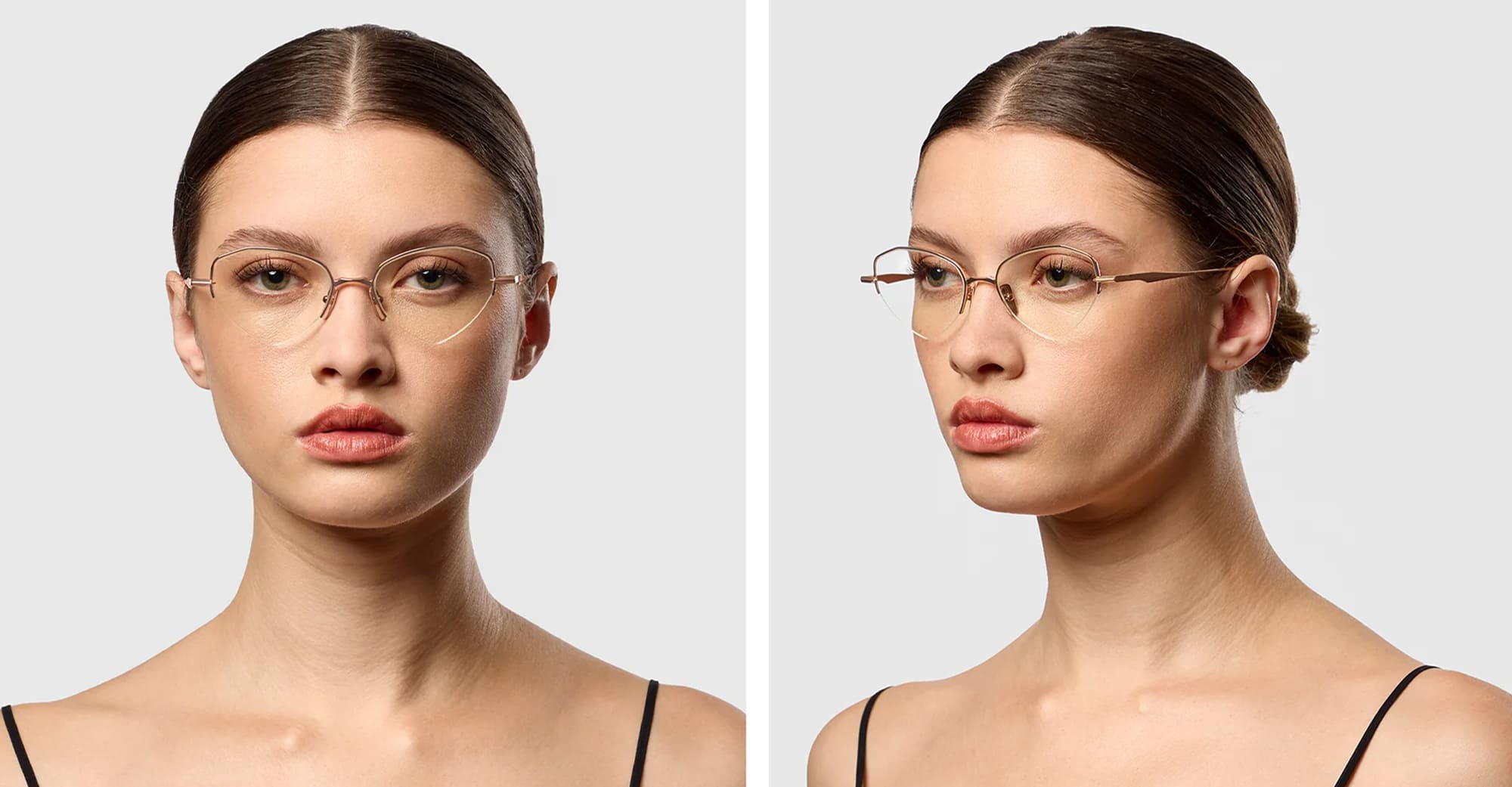 Ottica Mondello Roma - DITA - DTX193-A-01 - LUNARI - ROSE GOLD RX - Titanium - shape Cat-eye - rose gold - EYEWEAR - EYEGLASSES - Unisex,Uomo,Donna,Women,Men - lens Clear - Made In Japan