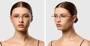 Ottica Mondello Roma - DITA - DTX193-A-01 - LUNARI - ROSE GOLD RX - Titanium - shape Cat-eye - rose gold - EYEWEAR - EYEGLASSES - Unisex,Uomo,Donna,Women,Men - lens Clear - Made In Japan