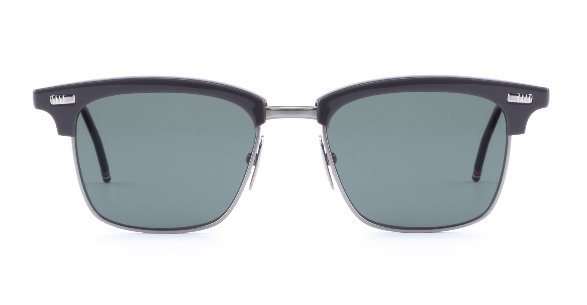 Ottica Mondello Roma - Thom Browne - UES711A-G0003-020-52 - RECTANGULAR / GREY - Acetate - shape  - grey - EYEWEAR - SUNGLASSES - Uomo,Men - lens  - Made In Japan