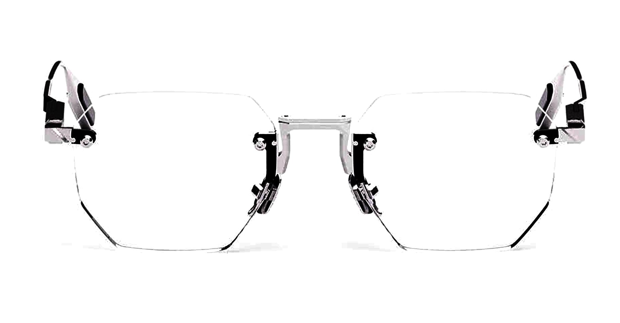 Ottica Mondello Roma - Movitra - SINE 01-C2 D - SINE 01 - C2 BRUSHED SILVER RX - Titanium - shape Octagonal - Silver - EYEWEAR - EYEGLASSES - Unisex,Uomo,Donna,Women,Men - lens Clear - Made In Italy