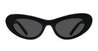 Ottica Mondello Roma - Loewe - LW40156U5201A - LW40156U - BLACK - Acetate - shape Cat-eye - Black - EYEWEAR - SUNGLASSES - Donna,Women - lens Grey - Made In Italy