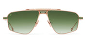 Ottica Mondello Roma - T HENRI - DME-007 - DROPHEAD - ENVY - Titanium - shape Aviator - rose gold - EYEWEAR - SUNGLASSES - Unisex,Uomo,Donna,Women,Men - lens Gradient green - Made In Japan