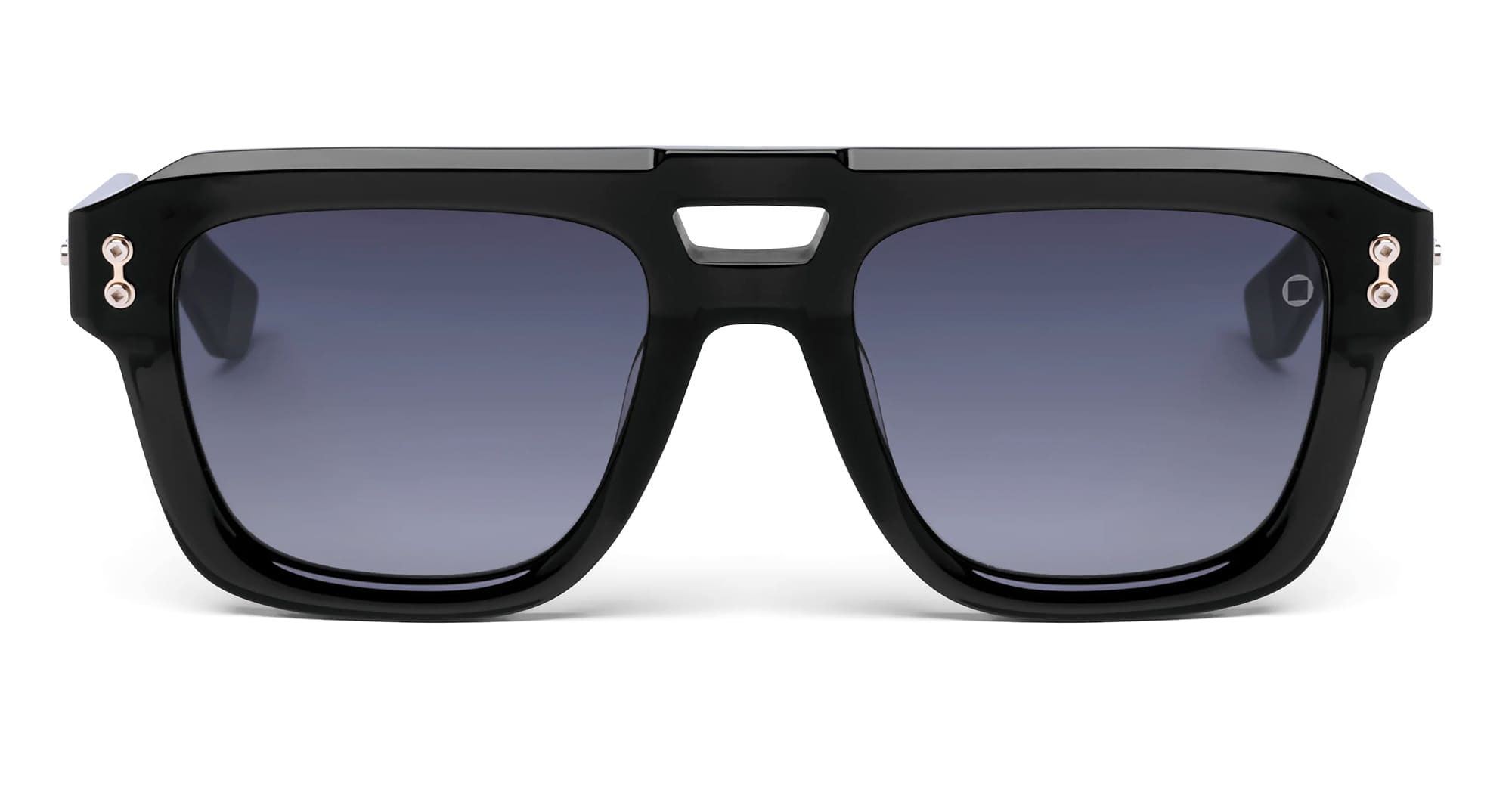 Ottica Mondello Roma - Akoni - AKS-531A-54 - PERSEUS -  BLACK - Acetate - shape  - Black - EYEWEAR - SUNGLASSES - Unisex,Uomo,Donna,Women,Men - lens  - Made In Japan