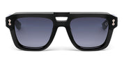 Ottica Mondello Roma - Akoni - AKS-531A-54 - PERSEUS -  BLACK - Acetate - shape  - Black - EYEWEAR - SUNGLASSES - Unisex,Uomo,Donna,Women,Men - lens  - Made In Japan