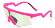 Ottica Mondello Roma - Alba Optics - 8050054517933 - DELTA LEI - FUCHSIA II / VZUM F-LENS BTL - Tr90 - shape Mask - pink - EYEWEAR - SUNGLASSES - Unisex,Uomo,Donna,Women,Men - lens blue green - Made In Italy