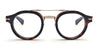Ottica Mondello Roma - Jacques Marie Mage - J-ERX-DG-P5013V-OS - DELAGE - BEAU RX - Acetate, titanium - shape Round - havana, gold - EYEWEAR - SUNGLASSES - Uomo,Men - lens Clear - Made In Japan