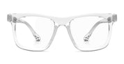 Ottica Mondello Roma - Alba Optics - 8050054517148 - ANVMA V.01 - CRYSTAL GLOSSY RX - Tr90 - shape Squared - Crystal - EYEWEAR - EYEGLASSES - Unisex,Uomo,Donna,Women,Men - lens Clear - Made In Italy