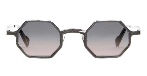Kuboraum Mask z19 gmg - gunmetal / green lens – Mondello 1962