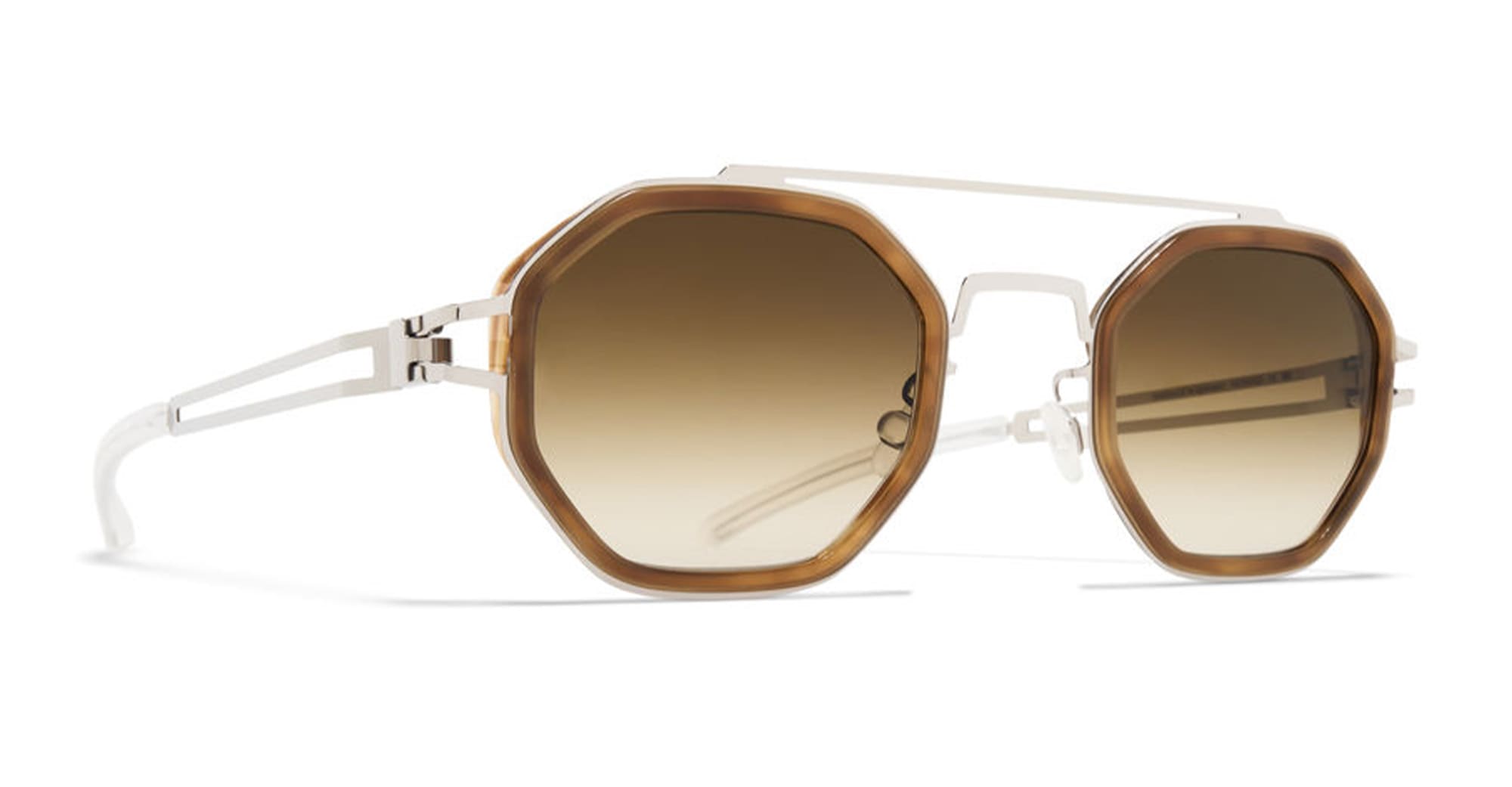 Ottica Mondello Roma - Mykita - 10087893 - ARTURO - A92 SHINY SILVER - stainless steel - shape  -  - EYEWEAR - SUNGLASSES - Donna,Women - lens  - Made In Germany
