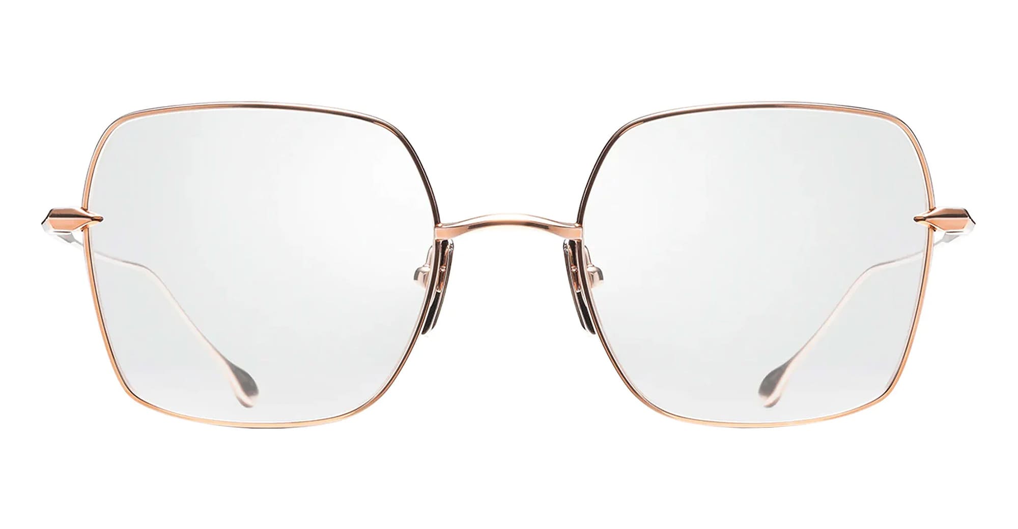 Ottica Mondello Roma - DITA - DTX523-50-02-Z - CEREBAL - ROSE GOLD - Titanium - shape Squared - rose gold - EYEWEAR - EYEGLASSES - Donna,Women - lens Clear - Made In Japan