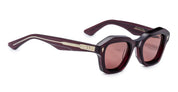 Ottica Mondello Roma - Jacques Marie Mage - JMMQE-18M - EICHLER - AMARENA - Acetate - shape Squared - burgundy - EYEWEAR - SUNGLASSES - Unisex,Uomo,Donna,Women,Men - lens red - Made In Japan