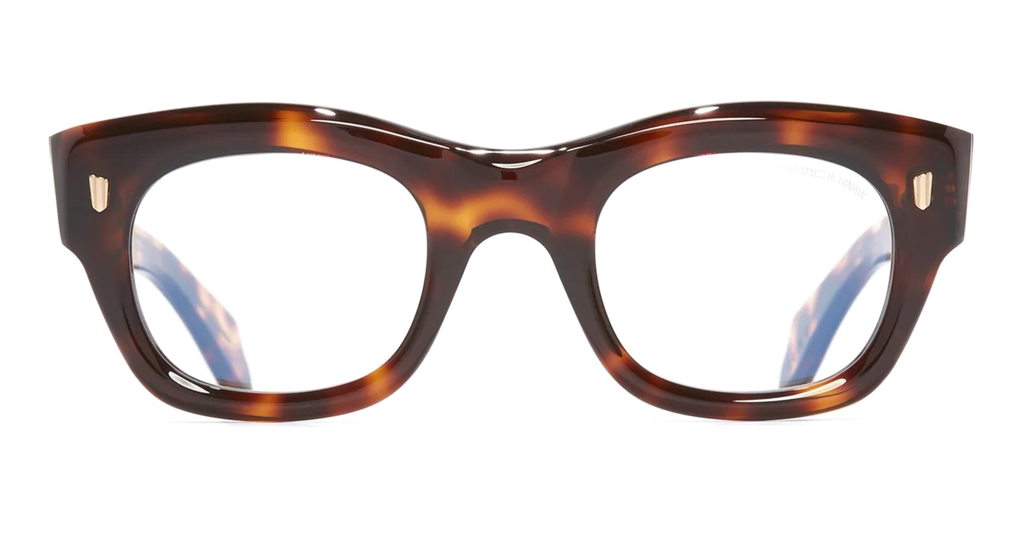 Ottica Mondello Roma - Cutler and Gross - CGOP-9261-48-02 - 9261 - OLD BROWN HAVANA RX - Acetate - shape Squared - Havana - EYEWEAR - SUNGLASSES - Donna,Women - lens Clear - Made In Italy