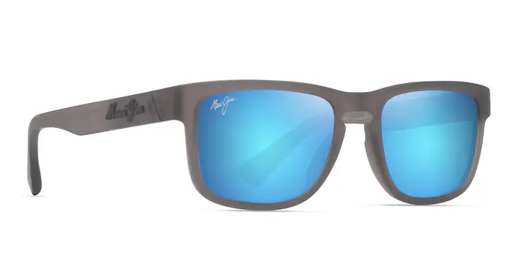  BLUE HAWAII - nylon - shape Squared - grey - EYEWEAR - SUNGLASSES - Unisex,Uomo,Donna,Women,Men - lens Blue - Made In Japan