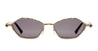 Ottica Mondello Roma - Kuboraum - KRSJ70GD0000004Y - MASK J70 - GOLD - Metal - shape  - Gold - EYEWEAR - SUNGLASSES - Uomo,Men - lens  - Made In Italy