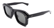 Ottica Mondello Roma - Max Pittion - MXPL-017A - MONSTRE 44 - PIANO BLACK / GREY LENS - Acetate - shape  - Black - EYEWEAR - SUNGLASSES - Unisex,Uomo,Donna,Women,Men - lens  - Made In Japan