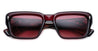 Ottica Mondello Roma - Jacques Marie Mage - JMMWK-24 - WALKER - BURGUNDY - Acetate - shape Rectangular - burgundy - EYEWEAR - SUNGLASSES - Uomo,Men - lens red - Made In Japan
