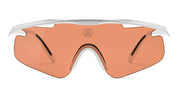Ottica Mondello Roma - Alba Optics - 8050054518732 - MANTRA - WHITE / VZUM SALMON - Tr90 - shape Mask - White - EYEWEAR - SUNGLASSES - Unisex,Uomo,Donna,Women,Men - lens Pink - Made In Italy