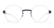 Ottica Mondello Roma - Mykita - 10090353 - LOVA - SILVER / INDIGO RX - stainless steel - shape  - Silver, blue - EYEWEAR - EYEGLASSES - Unisex,Uomo,Donna,Women,Men - lens  - Made In Germany