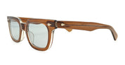 Ottica Mondello Roma - Julius Tart - JTPL-029K-2B-GR-45 - T-MAN - BROWN CRYSTAL II / BLUE GREY LENS - Acetate - shape Rectangular - brown - EYEWEAR - SUNGLASSES - Unisex,Uomo,Donna,Women,Men - lens Grey - Made In Japan