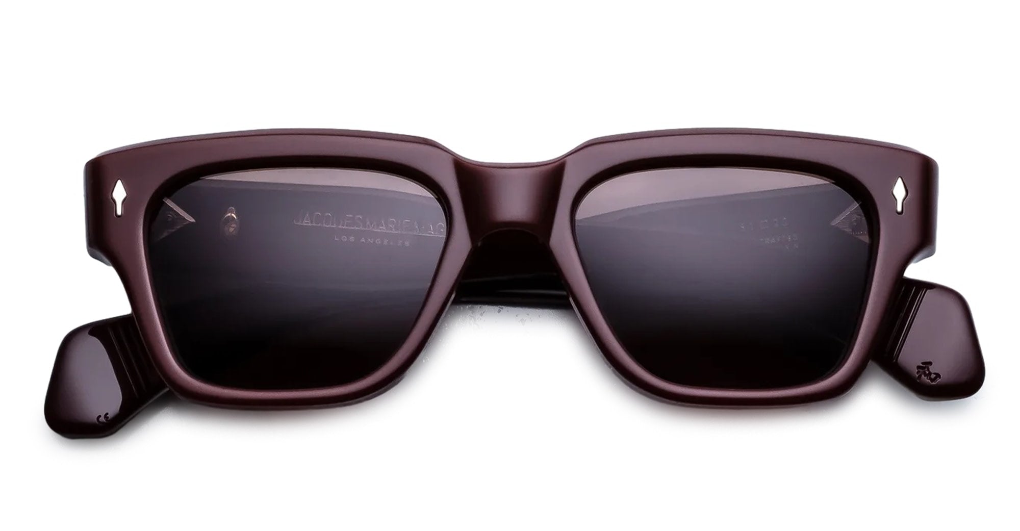 Ottica Mondello Roma - Jacques Marie Mage - JMMFE-R7 - FELLINI - BORDEAUX EMPIRE - Acetate - shape  - Tortoise - EYEWEAR - SUNGLASSES - Unisex,Uomo,Donna,Women,Men - lens  - Made In Japan