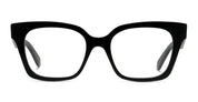 Ottica Mondello Roma - Loewe - LW50115I51001 - Anagram Black Geometric Eyeglasses - Acetate - shape  - Black - EYEWEAR - EYEGLASSES - Donna,Women - lens  - Made In Italy