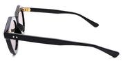 Ottica Mondello Roma - Max Pittion - MXPL-018A - VOILA 44  - PIANO BLACK / GREY LENS - Acetate - shape Round - Black - EYEWEAR - SUNGLASSES - Unisex,Uomo,Donna,Women,Men - lens Grey - Made In Japan