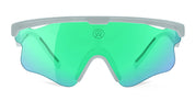 Ottica Mondello Roma - Alba Optics - 8050054517759 - DELTA LEI - ICE / VZUM F-LENS BTL - Tr90 - shape Mask - grey - EYEWEAR - SUNGLASSES - Unisex,Uomo,Donna,Women,Men - lens blue green - Made In Italy