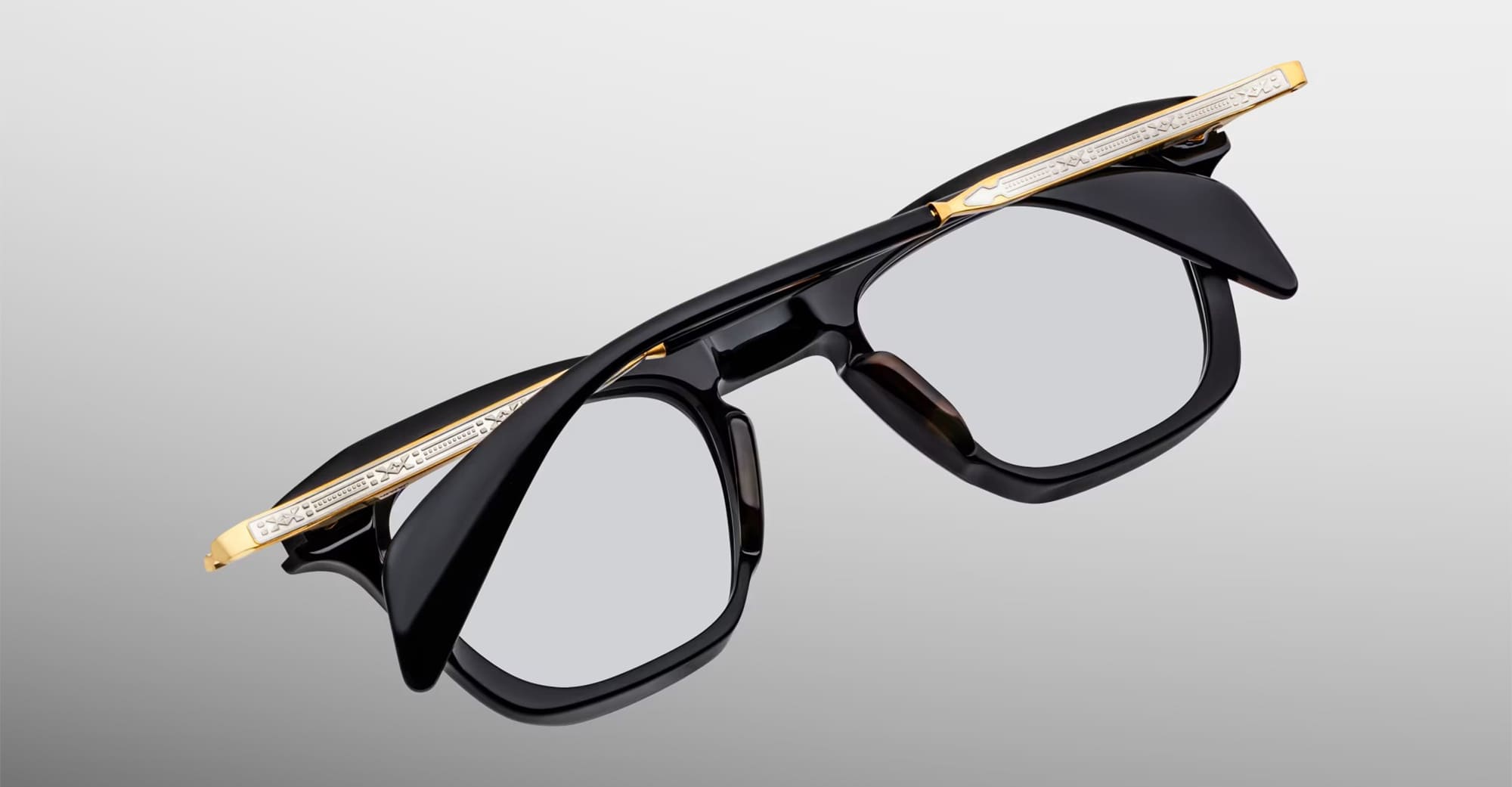 Ottica Mondello Roma - Jacques Marie Mage - JMMKENRX-15A - KENNEDY - NOIR 15 RX - Acetate - shape Panto - Black - EYEWEAR - EYEGLASSES - Unisex,Uomo,Donna,Women,Men - lens Clear - Made In Japan
