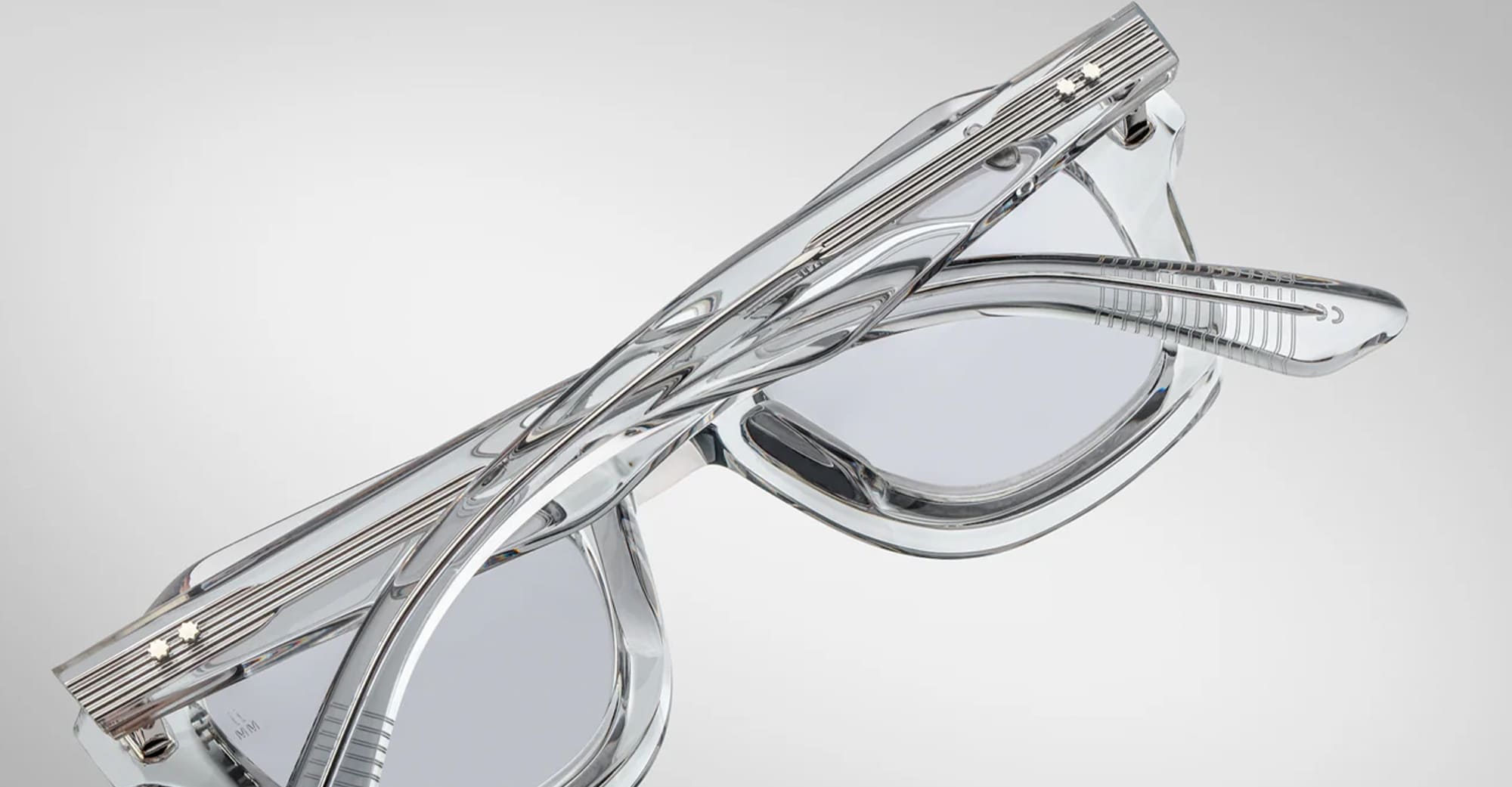 Ottica Mondello Roma - Jacques Marie Mage - JMMQE-15Z - EICHLER - SULFUR - Acetate - shape Squared - transparent beige - EYEWEAR - SUNGLASSES - Donna,Women - lens Grey - Made In Japan