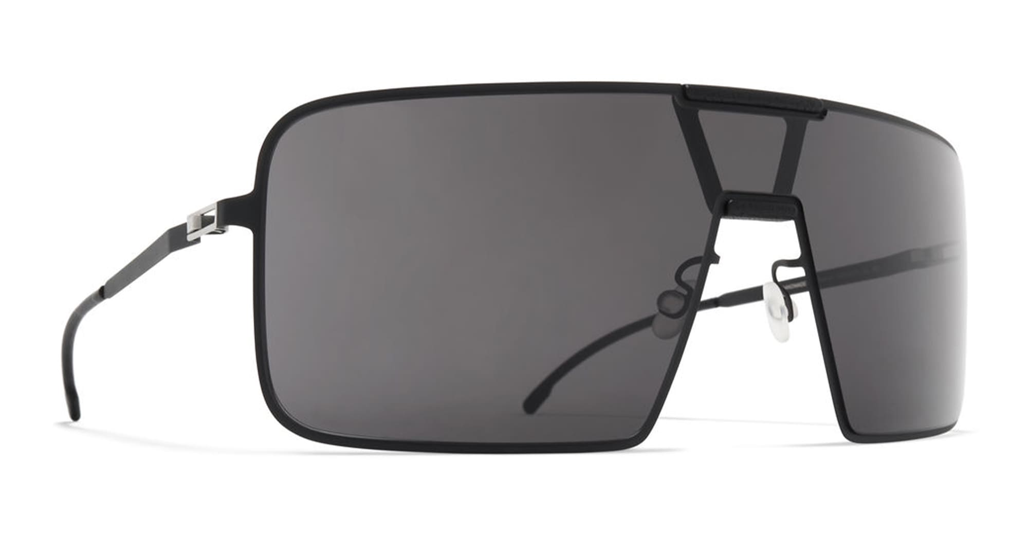 Ottica Mondello Roma - Mykita - 10087678 - MR004 MH73 - Black / Super Black len - stainless steel - shape  - Black - EYEWEAR - SUNGLASSES - Unisex,Uomo,Donna,Women,Men - lens  - Made In Germany