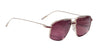 Ottica Mondello Roma - Jacques Marie Mage - JMMJG-22 - JAGGER - CHAMPAGNE - Titanium - shape Aviator - light gold - EYEWEAR - SUNGLASSES - Uomo,Men - lens burgundy - Made In Japan