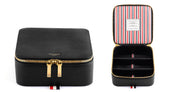 Eyewear leather travel case - black