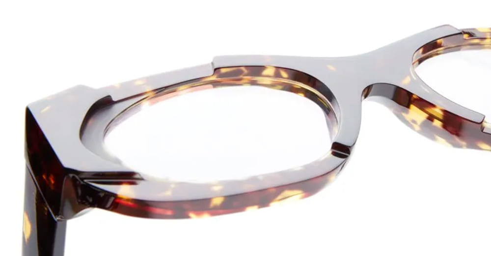 Ottica Mondello Roma - Kuboraum - KROK62TO000000OP - MASK K62 TO - TORTOISE RX  - Acetate - shape Oval - Tortoise - EYEWEAR - EYEGLASSES - Donna,Women - lens Clear - Made In Italy