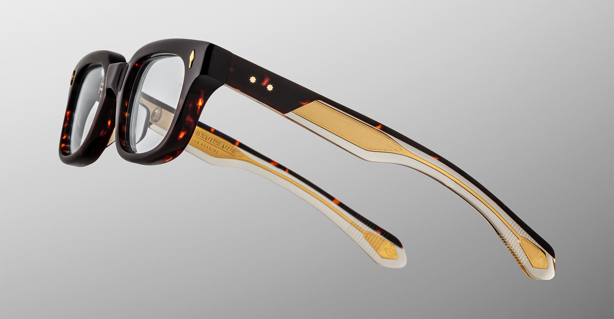 Ottica Mondello Roma - Jacques Marie Mage - JMMSTWRX-18Q - STEWART - ETNA RX - Acetate - shape Squared - Havana - EYEWEAR - EYEGLASSES - Unisex,Uomo,Donna,Women,Men - lens Clear - Made In Japan